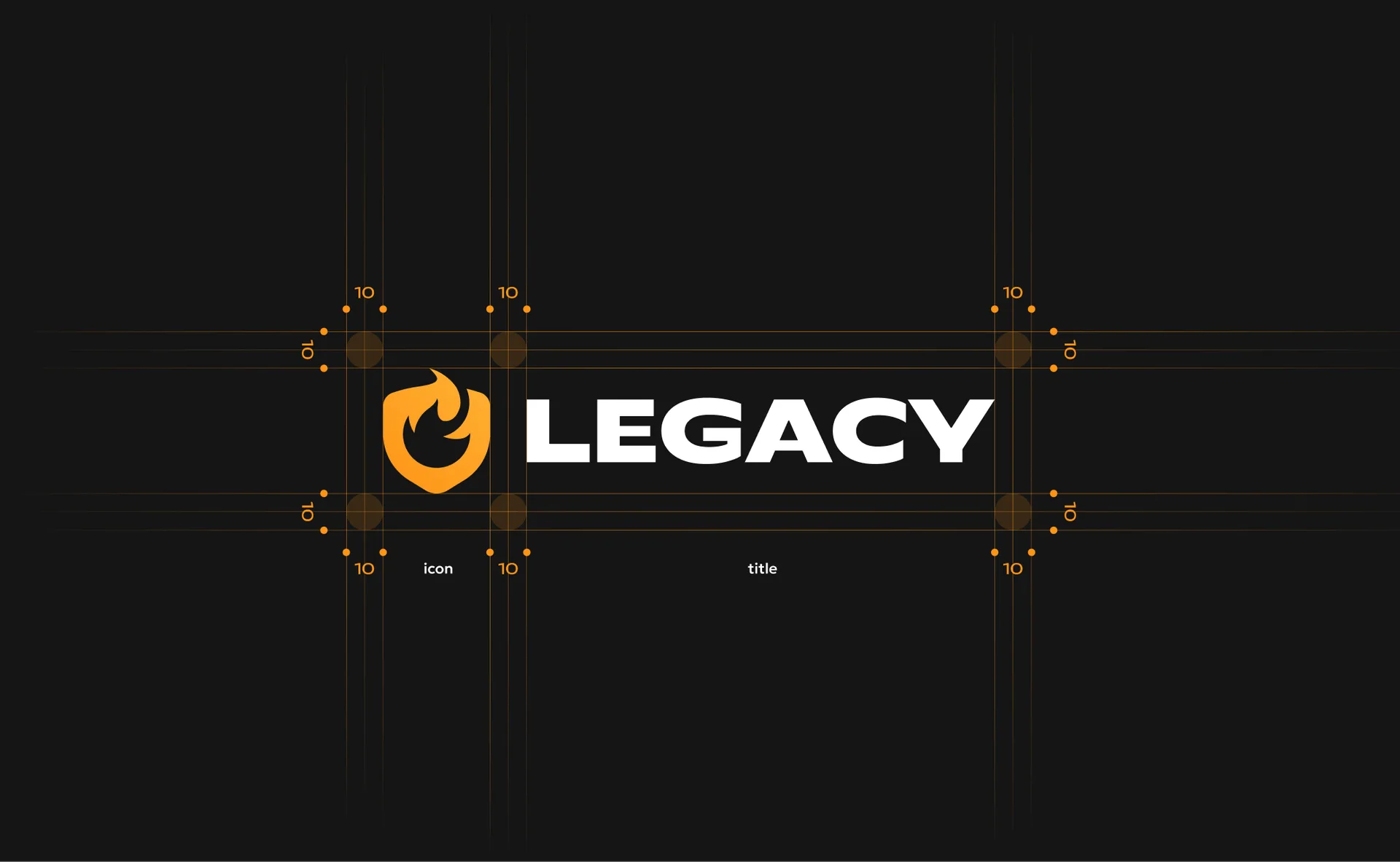 Логотип и брендбук для сети игровых серверов CS2 - LEGACY